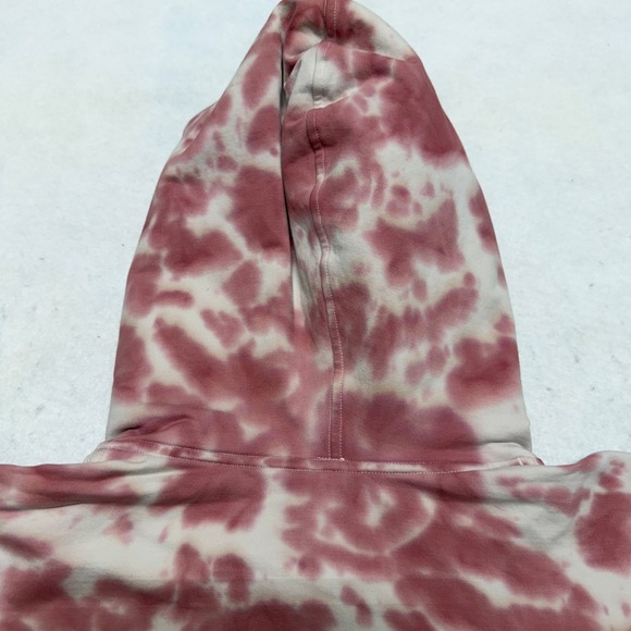 Lululemon All Yours Hoodie Tie Dye Fleece in Marmoleado Tie Dye Brier Rose - 6 - Picture 15 of 15
